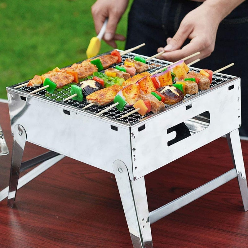 Fu Store Bamboo Skewers, 8 Inch Bamboo Sticks 100pcs BBQ Kabob Skewers, Grill, Appetizer, Fruit, Corn, Chocolate Fountain, Cocktail, Art, Craft, Set of 100 Pack - Image 4